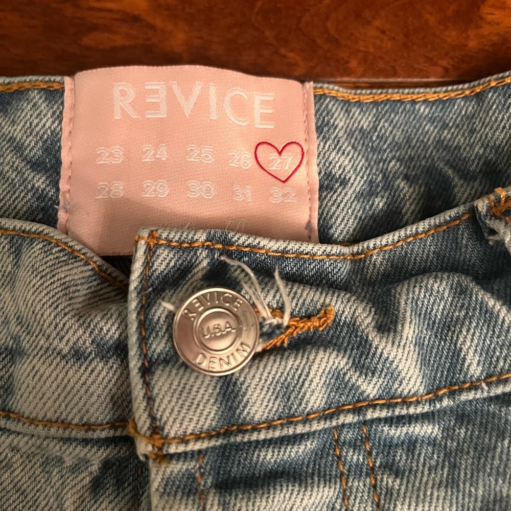 Revice Denim High Waisted Malibu Jean Shorts - Picture 7 of 8